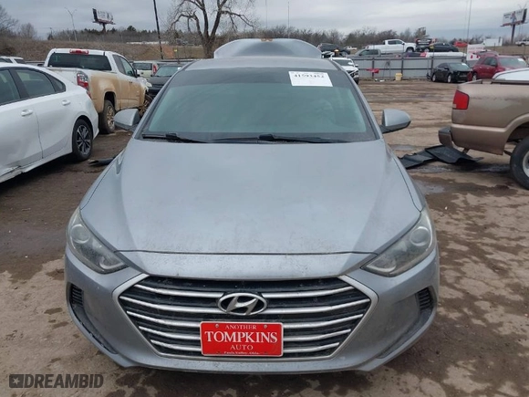 2017 Hyundai Elantra SE with VIN 5NPD74LF8HH149548, listed as a IAAI auction lot 41593452 with 153,712 mi miles. Bid and sale history available at carsss.com. Image 13.