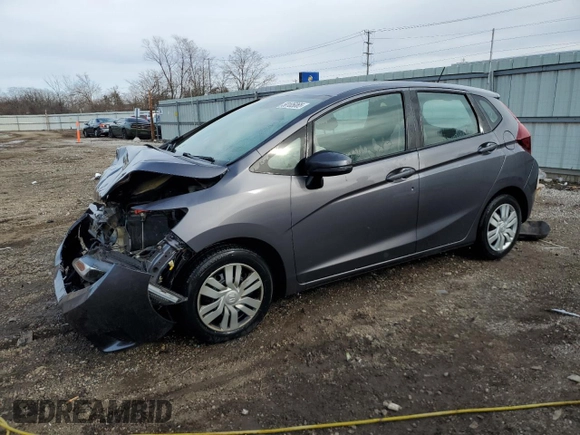2015 Honda Fit LX with VIN 3HGGK5G53FM743153, listed as a Copart auction lot 50105065 with 146,281 mi miles and Salvage Title. Bid and sale history available at carsss.com. Image 1.