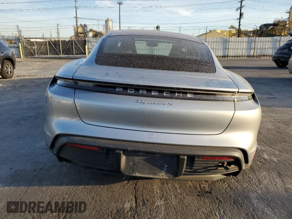 2021 Porsche Taycan 4S with VIN WP0AB2Y16MSA43990, listed as a Copart auction lot 81328264 with 43,190 mi miles and Salvage title. Bid and sale history available at DreamBid. Image 6.