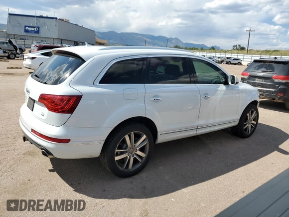 2013 Audi Q7 3.0L TDI Prestige with VIN WA1VMAFE6DD010169, listed as a Copart auction lot 70228684 with 165,599 mi miles and Salvage Title. Bid and sale history available at carsss.com. Image 3.