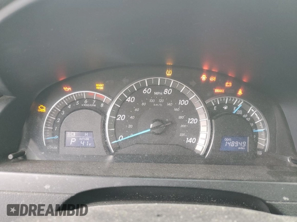 2014 Toyota Camry L with VIN 4T1BF1FK5EU826828, listed as a Copart auction lot 41775615 with 148,949 mi miles and Salvage Title. Bid and sale history available at DreamBid. Image 9.