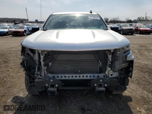2019 Chevrolet Silverado 1500 LT with VIN 3GCUYDED8KG132015, listed as a Copart auction lot 52168835 with 54,386 mi miles and Salvage Title. Bid and sale history available at carsss.com. Image 5.