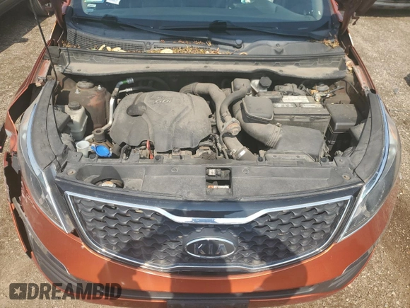 2011 Kia Sportage SX with VIN KNDPC3A63B7169255, listed as a Copart auction lot 60174855 with 121,236 mi miles and Salvage title. Bid and sale history available at DreamBid. Image 11.