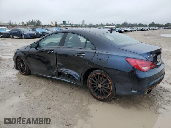 2016 Mercedes-Benz CLA with VIN WDDSJ4EB3GN290812, listed as a Copart auction lot 50274385 with 78,531 mi miles and Non Repairable. Bid and sale history available at carsss.com. Image 2.