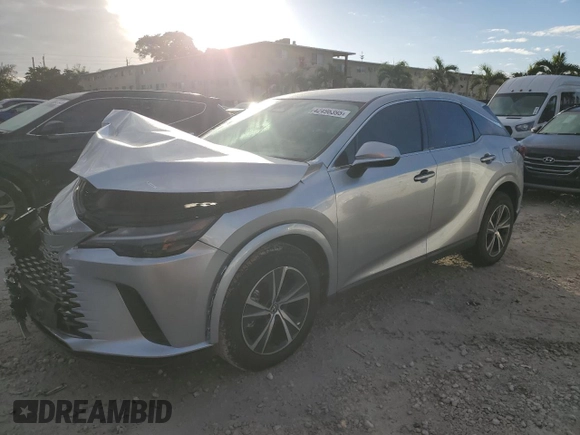 2025 Lexus RX 350 с VIN 2T2BAMBA3SC052181, выставлен на аукционе Copart как лот 42496395 с пробегом 2 240 миль миль и Списание • Salvage title. История ставок и продаж доступна на DreamBid. Изображение 1.