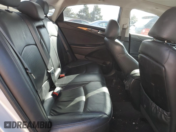 2012 Hyundai Sonata Limited with VIN 5NPEC4AB6CH395118, listed as a Copart auction lot 46399595 with 251,026 mi miles and Salvage Title. Bid and sale history available at DreamBid. Image 10.