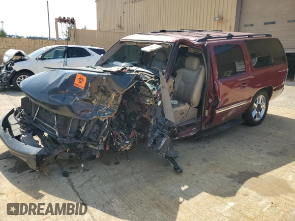 2006 GMC Yukon XL SLT with VIN 3GKFK16Z36G212304, listed as a Copart auction lot 48585925 with 0 mi miles and Salvage Title. Bid and sale history available at carsss.com. Image 1.