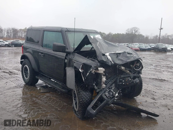 2024 Ford Bronco Big Bend с VIN 1FMDE7AH6RLA64647, выставлен на аукционе IAAI как лот 41084239 с пробегом 3 581 миль миль и . История ставок и продаж доступна на DreamBid. Изображение 1.