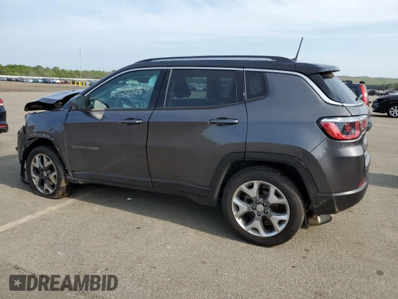 2019 Jeep Compass Limited z VIN 3C4NJDCB7KT766515, wystawiony jako Copart lot #58787435 z przebiegiem 88 243 mil mil oraz Szkoda całkowita • Salvage title. Historia ofert i sprzedaży dostępna na DreamBid. Obrazek 2.