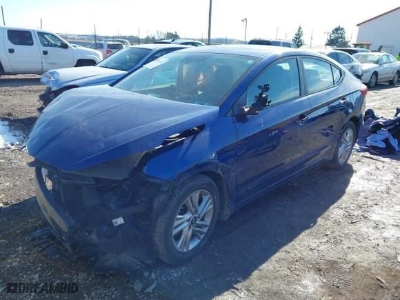 2020 Hyundai Elantra Value Edition with VIN 5NPD84LF0LH630996, listed as a IAAI auction lot 41566447 with 37,017 mi miles. Bid and sale history available at carsss.com. Image 17.