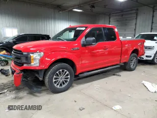 2018 Ford F-150 XL with VIN 1FTEX1EP7JKD20838, listed as a Copart auction lot 46983115 with 102,203 mi miles and Clean Title. Bid and sale history available at carsss.com. Image 1.
