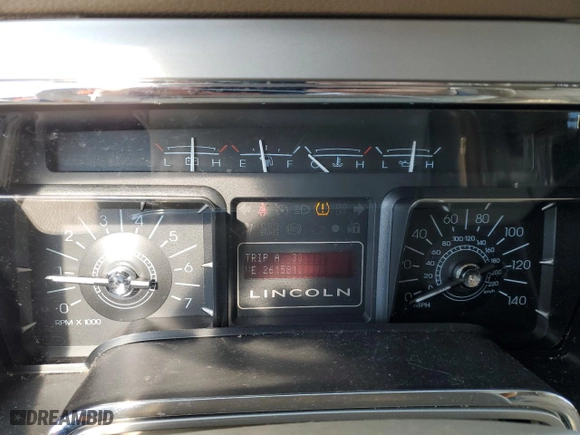 2008 Lincoln Navigator L with VIN 5LMFL28578LJ18322, listed as a Copart auction lot 43410525 with 261,581 mi miles and Salvage Title. Bid and sale history available at carsss.com. Image 9.