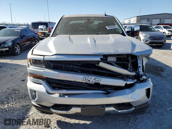 2018 Chevrolet Silverado 1500 LT with VIN 1GCUKREC3JF196971, listed as a Copart auction lot 49260235 with Not Provided miles and Salvage Title. Bid and sale history available at DreamBid. Image 5.