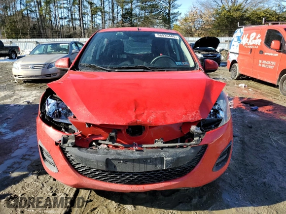 2014 Mazda 2 Sport with VIN JM1DE1KZ7E0179097, listed as a Copart auction lot 88935445 with 96,603 mi miles and Salvage Title. Bid and sale history available at carsss.com. Image 5.