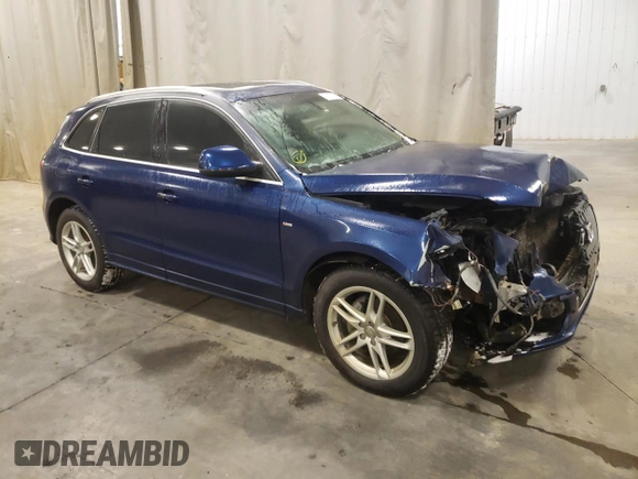 2014 Audi Q5 with VIN WA1MFCFP3EA003279, listed as a Copart auction lot 70851282 with 158,178 mi miles and Salvage title. Bid and sale history available at DreamBid. Image 4.