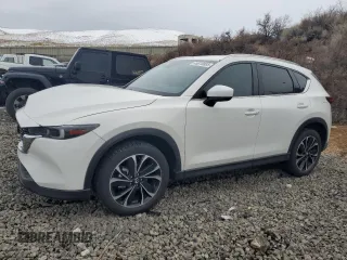 2023 Mazda CX-5 2.5 S Premium Plus Package with VIN JM3KFBEM9P0138541, listed as a Copart auction lot 45810885 with 12,881 mi miles and Salvage Title. Bid and sale history available at carsss.com. Image 1.