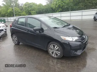 2017 Honda Fit EX with VIN JHMGK5H76HS019108, listed as a Copart auction lot 58537995 with 110,095 mi miles and Salvage title. Bid and sale history available at DreamBid. Image 4.