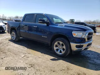 2019 Ram 1500 Big Horn z VIN 1C6SRFFT3KN895368, wystawiony jako Copart lot #52395125 z przebiegiem 101 665 mil mil oraz Czysty tytuł • Clean title. Historia ofert i sprzedaży dostępna na DreamBid. Obrazek 4.