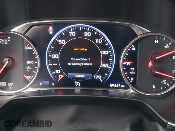 2019 Chevrolet Blazer RS with VIN 3GNKBJRS8KS589136, listed as a IAAI auction lot 42055894 with 59,445 mi miles and . Bid and sale history available at DreamBid. Image 7.