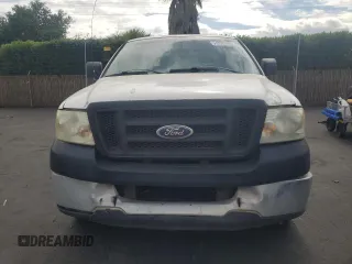 2005 Ford F-150 STX with VIN 1FTRX12W15FB65991, listed as a Copart auction lot 54858525 with 281,477 mi miles and Salvage Title. Bid and sale history available at carsss.com. Image 5.