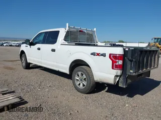 2018 Ford F-150 XL with VIN 1FTFW1E59JFC95665, listed as a IAAI auction lot 42512834 with 196,021 mi miles and . Bid and sale history available at DreamBid. Image 3.