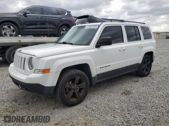 2015 Jeep Patriot Altitude Edition with VIN 1C4NJPBA2FD191634, listed as a Copart auction lot 51487325 with 79,061 mi miles and Salvage Title. Bid and sale history available at carsss.com. Image 1.