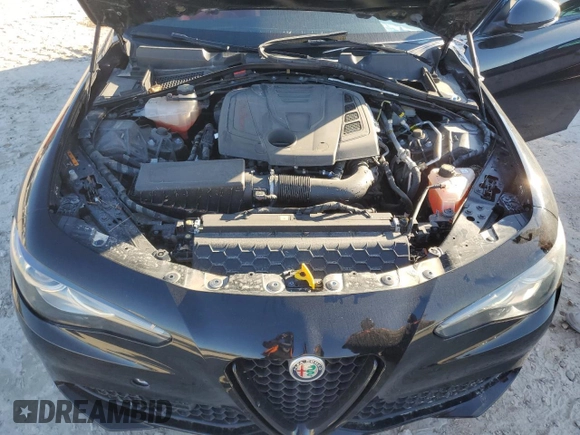 2019 Alfa Romeo Giulia z VIN ZARFAMAN4K7622772, wystawiony jako Copart lot #55380795 z przebiegiem Nie podano mil oraz Szkody całkowita. Historia ofert i sprzedaży dostępna na DreamBid. Obrazek 11.