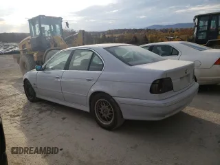 2001 BMW 5 Series 525iA with VIN WBADT43491GX22443, listed as a Copart auction lot 79480564 with 0 mi miles and Salvage Title. Bid and sale history available at carsss.com. Image 2.