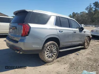 2023 GMC Yukon Denali Ultimate with VIN 1GKS2EKL1PR438849, listed as a Copart auction lot 75743344 with 0 mi miles and Salvage Title. Bid and sale history available at carsss.com. Image 3.