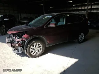 2016 Honda CR-V EX-L with VIN 5J6RM4H75GL042929, listed as a Copart auction lot 50541555 with 53,710 mi miles and Salvage Title. Bid and sale history available at carsss.com. Image 1.