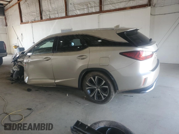 2019 Lexus RX 350L Premium with VIN JTJDZKCA0K2020664, listed as a Copart auction lot 52395325 with 95,942 mi miles and Salvage title. Bid and sale history available at DreamBid. Image 2.