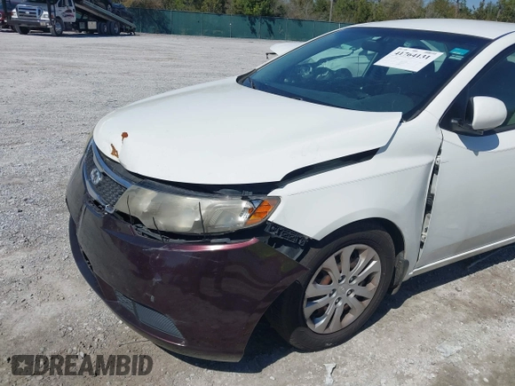 2013 Kia Forte LX with VIN KNAFT4A22D5654612, listed as a IAAI auction lot 41764131 with 240,556 mi miles. Bid and sale history available at carsss.com. Image 6.