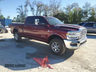 2021 Ram 2500 Laramie with VIN 3C6UR5FL0MG669898, listed as a Copart auction lot 46155465 with 19,672 mi miles and Clean Title. Bid and sale history available at carsss.com. Image 4.