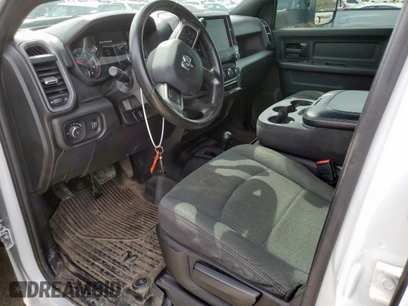 2022 Ram 2500 Tradesman with VIN 3C6UR5CLXNG295791, listed as a Copart auction lot 48562865 with 100,321 mi miles and Salvage Title. Bid and sale history available at carsss.com. Image 8.