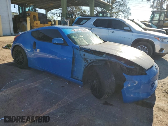 2011 Nissan 370Z Touring with VIN JN1AZ4EH1BM554369, listed as a Copart auction lot 81813154 with Not Provided miles and Salvage Title. Bid and sale history available at carsss.com. Image 4.