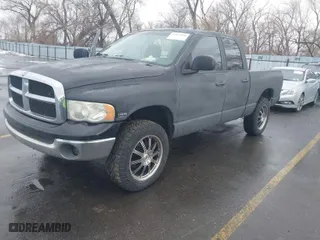 2005 Dodge Ram 1500 SLT with VIN 1D7HU18D35S268739, listed as a IAAI auction lot 41617956 with 265,463 mi miles. Bid and sale history available at carsss.com. Image 2.
