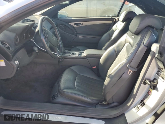 2005 Mercedes-Benz SL 55 AMG with VIN WDBSK74F95F099933, listed as a Copart auction lot 78612044 with Not provided miles and Salvage title. Bid and sale history available at DreamBid. Image 7.