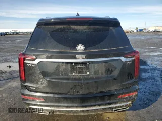 2024 Cadillac XT6 AWD Premium Luxury with VIN 1GYKPDRS4RZ709047, listed as a Copart auction lot 46753105 with 17,108 mi miles and Salvage Title. Bid and sale history available at carsss.com. Image 6.