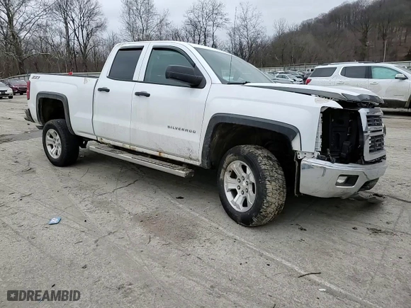 2014 Chevrolet Silverado 1500 LT with VIN 1GCVKREC0EZ390401, listed as a Copart auction lot 44889865 with 129,789 mi miles and Salvage Title. Bid and sale history available at carsss.com. Image 10.