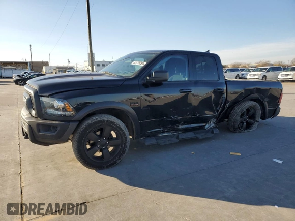 2019 Ram 1500 Classic Warlock with VIN 1C6RR6GT4KS734154, listed as a Copart auction lot 85733294 with 49,943 mi miles and Salvage Title. Bid and sale history available at carsss.com. Image 1.