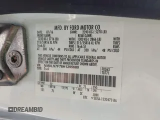 2017 Ford Transit Connect XLT с VIN NM0LS7F78H1295680, выставлен на аукционе IAAI как лот 41954581 с пробегом 142 589 миль миль и . История ставок и продаж доступна на DreamBid. Изображение 9.
