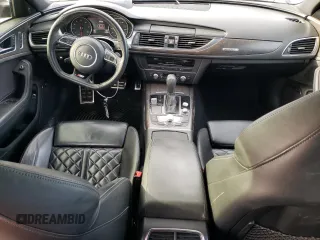 2017 Audi A6 Competition Prestige with VIN WAUF3AFC5HN052910, listed as a Copart auction lot 61927874 with 104,655 mi miles and Salvage Title. Bid and sale history available at carsss.com. Image 8.