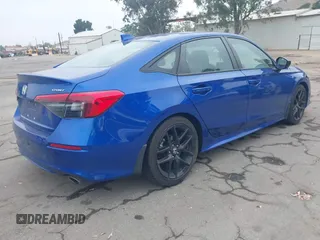 2023 Honda Civic Sport with VIN 2HGFE2F57PH508645, listed as a IAAI auction lot 42346761 with 28,748 mi miles and . Bid and sale history available at DreamBid. Image 4.