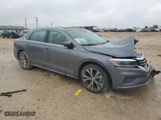 2021 Volkswagen Passat 2.0T SE with VIN 1VWSA7A32MC002020, listed as a Copart auction lot 51071745 with 89,644 mi miles and Salvage Title. Bid and sale history available at carsss.com. Image 4.