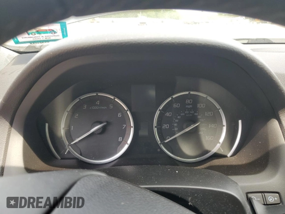 2015 Acura TLX V6 with VIN 19UUB2F38FA017772, listed as a Copart auction lot 56461695 with Not provided miles and Salvage title. Bid and sale history available at DreamBid. Image 9.