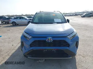 2024 Toyota RAV4 Hybrid XSE with VIN JTME6RFV3RD569619, listed as a IAAI auction lot 41892032 with 4,929 mi miles and . Bid and sale history available at carsss.com. Image 12.