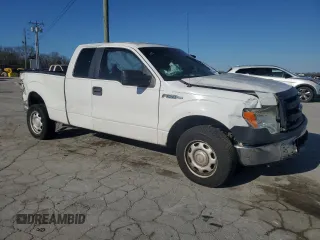 2014 Ford F-150 XL with VIN 1FTFX1CFXEKD76101, listed as a Copart auction lot 49632065 with 296,980 mi miles and Salvage Title. Bid and sale history available at carsss.com. Image 4.