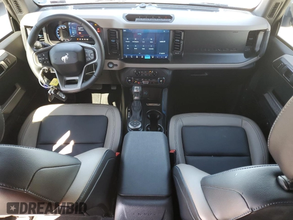 2023 Ford Bronco with VIN 1FMEE5DP7PLB92288, listed as a Copart auction lot 49272285 with 8,591 mi miles and Salvage Title. Bid and sale history available at DreamBid. Image 8.