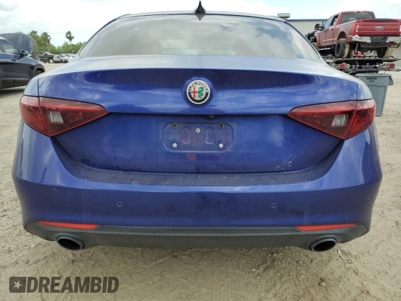 2022 Alfa Romeo Giulia Veloce z VIN ZARFAMBN1N7655182, wystawiony jako Copart lot #53200875 z przebiegiem 50 208 mil mil oraz Szkoda całkowita • Salvage title. Historia ofert i sprzedaży dostępna na DreamBid. Obrazek 6.