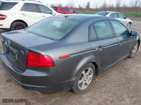 2004 Acura TL with VIN 19UUA66214A014355, listed as a IAAI auction lot 42062212 with 97,155 mi miles. Bid and sale history available at carsss.com. Image 4.